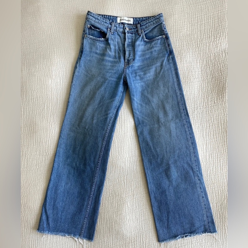 Reformation Jeans, Size 26 | Style: Fawcett | Color: Celtic Blue